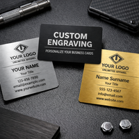 Metal Engraved Business Cards