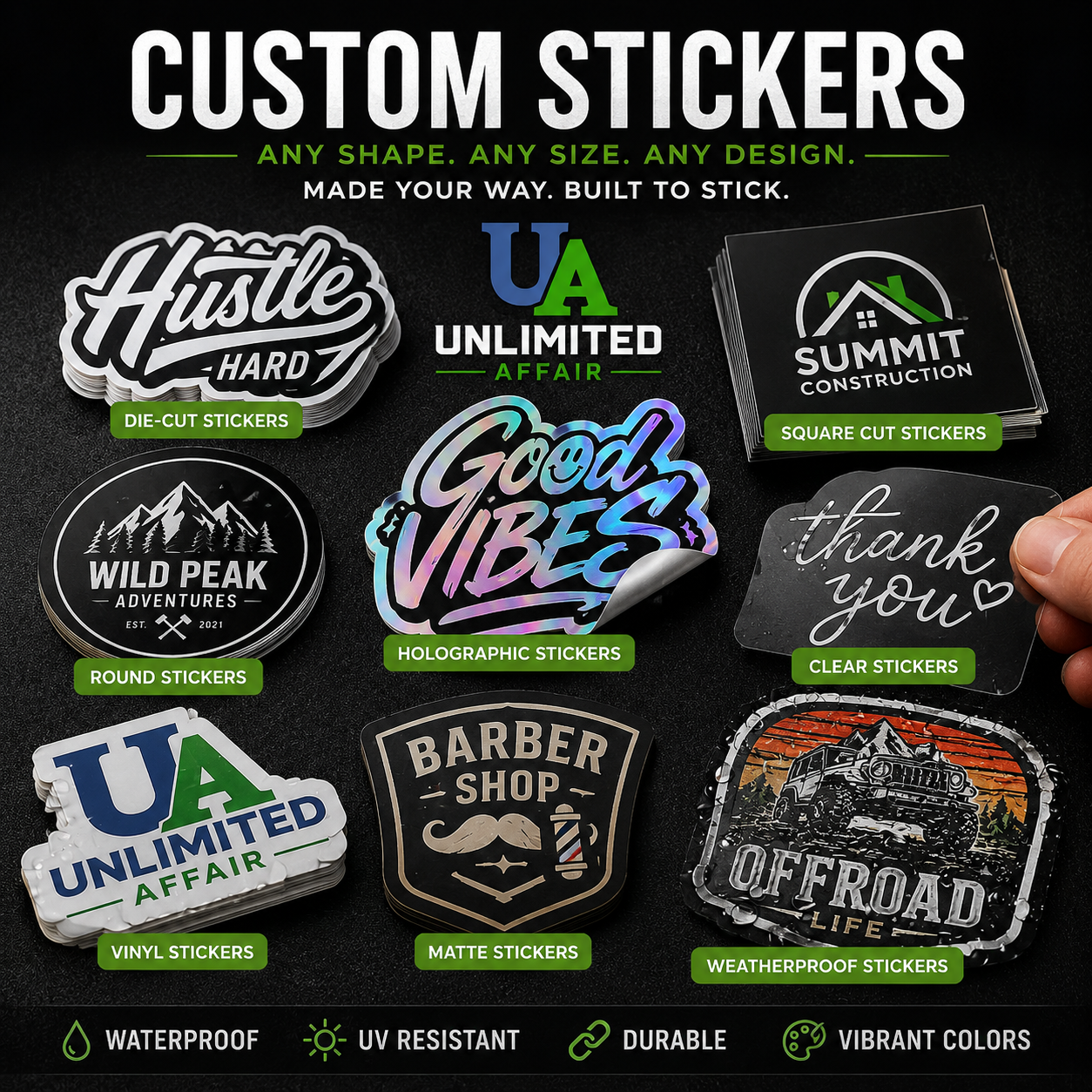 Translation missing: en.Custom Stickers: Custom Stickers
