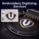 Embroidery Digitizing Services (1-5 Colors)