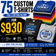 75 Bulk T-shirts