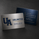Silver Metal Business Cards (Sets of 10)