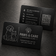 Black Metal Business Cards (Sets of 10)